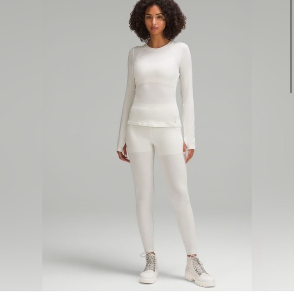 lululemon athletica Pants - Lululemon High-Rise Base Layer Tight 28" in Bone NWT